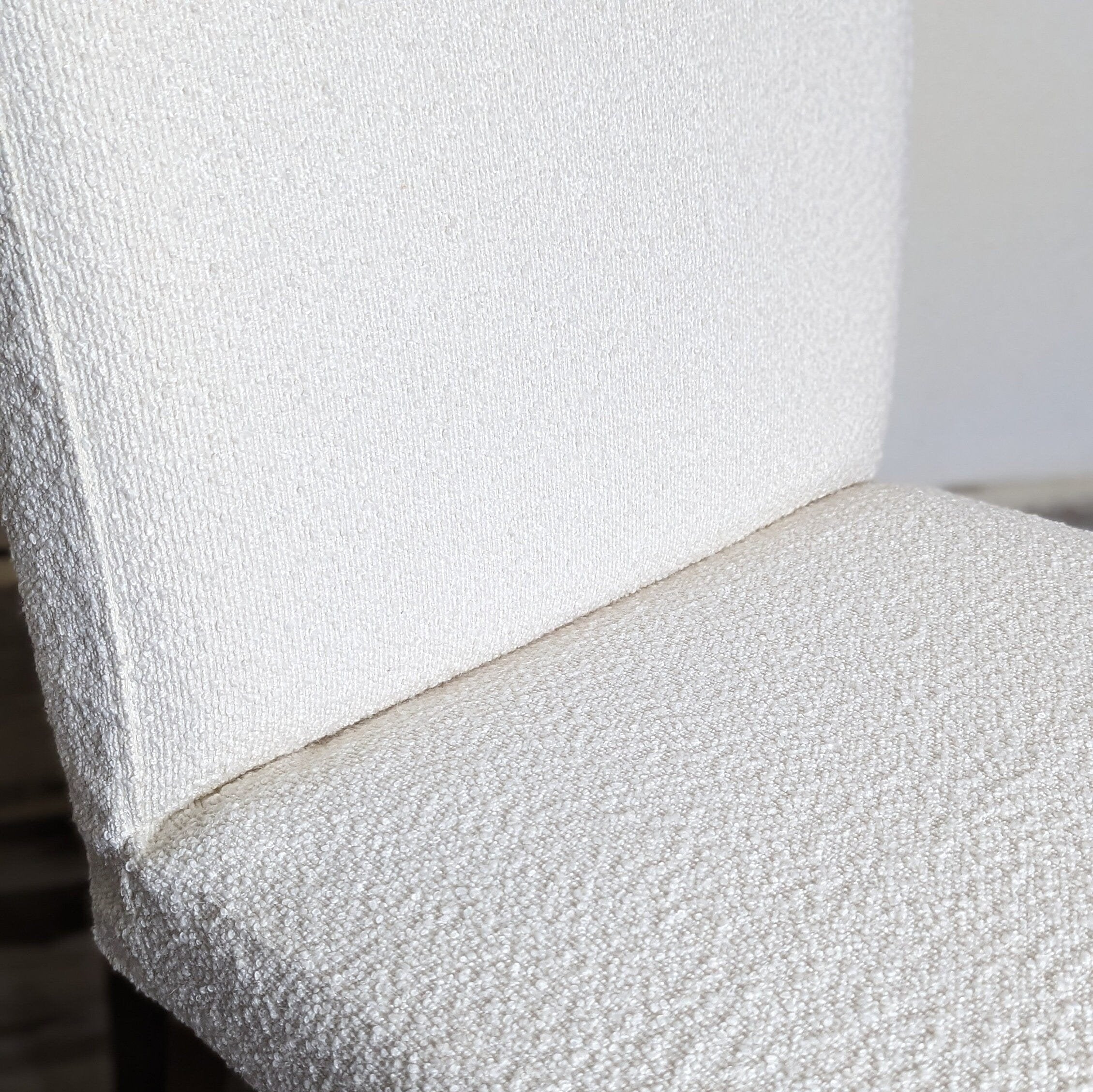 Rockin Cushions IKEA Henriksdal Dining Regular SALE Boucle Natural White IKEA Henriksdal Dining Chair Cover